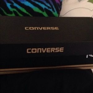 Teal converse. Never worn.